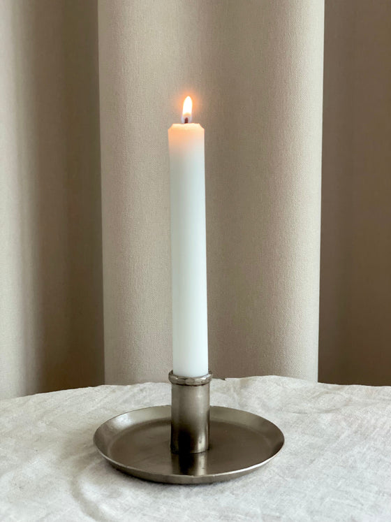 Ljusstake antik silver