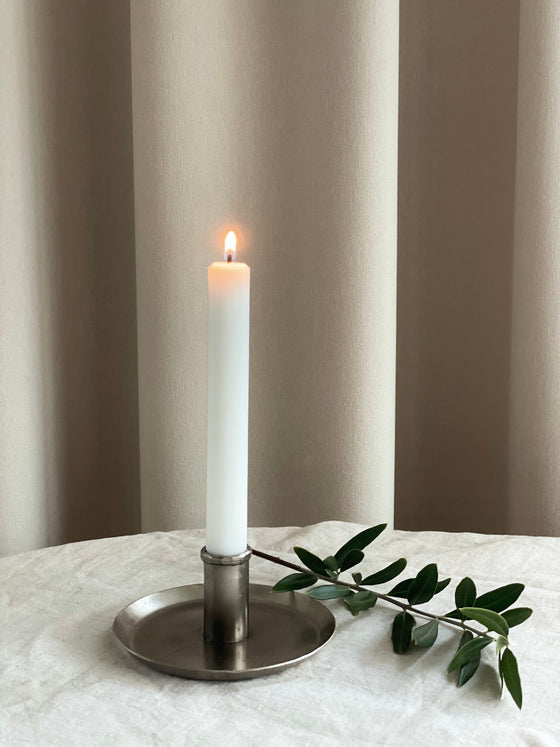 Ljusstake antik silver
