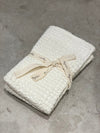 Guest towel 2-pack 'Waffel' White