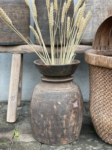  Kulipot – Vintage träkruka 'Nr 28'