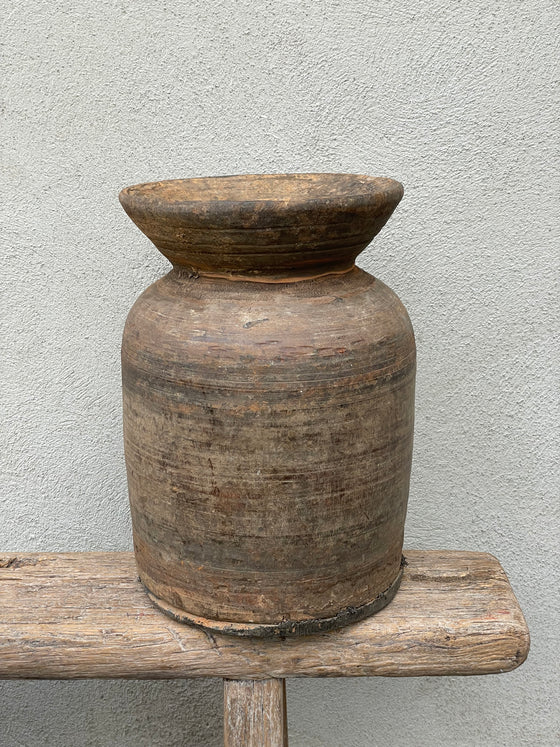 Kulipot – Vintage träkruka 'Nr 31'