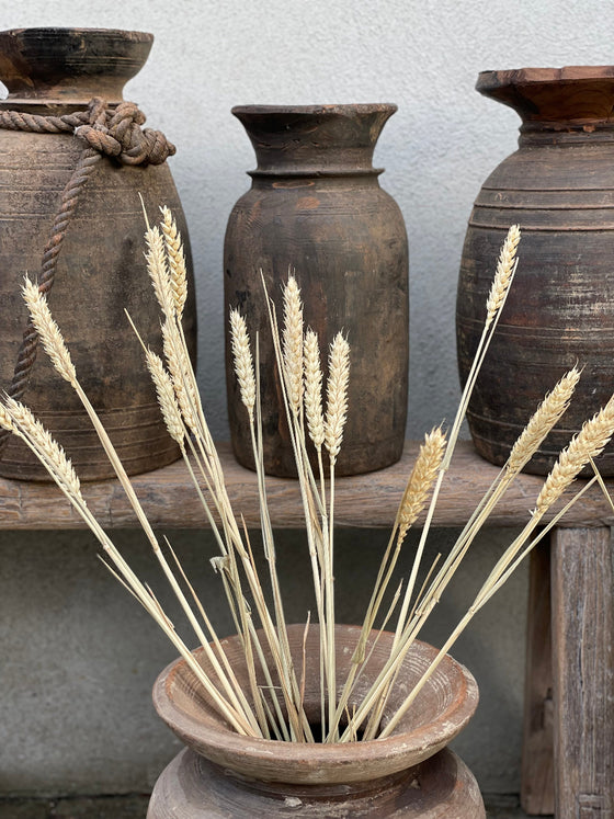 Wooden pot 'No 10' Vintage