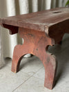 Wooden stool 'No 24' unique