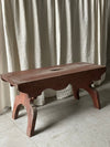 Wooden stool 'No 24' unique