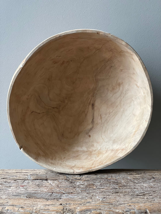 Träskål 'Nr 43' vintage