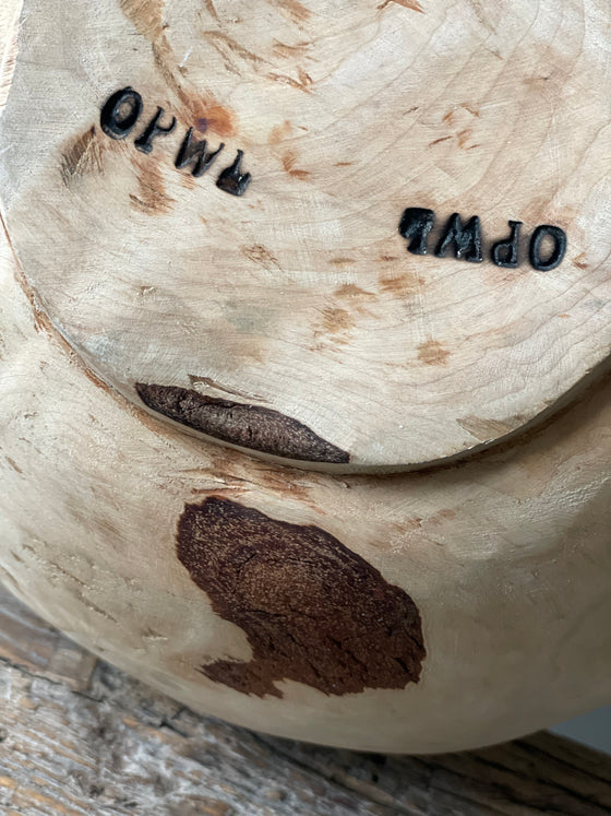 Träskål 'Nr 43' vintage