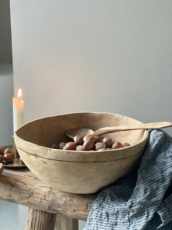 Träskål 'Nr 43' vintage