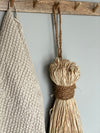 Wall decoration 'Swirl' Raffia