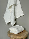 Towels 2-pack 'Waffel' White