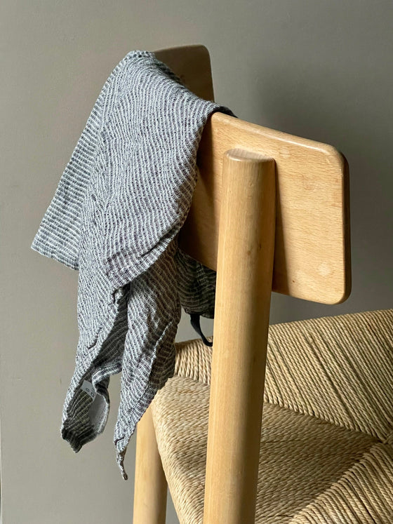 Tea towel linen 'Denim stripe'