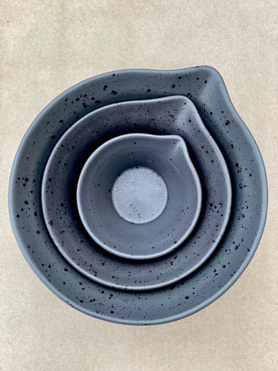 Bowl 'Peep' Matte Black 20cm