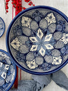 Marockansk skål 'Safi' Azure Blue 25cm