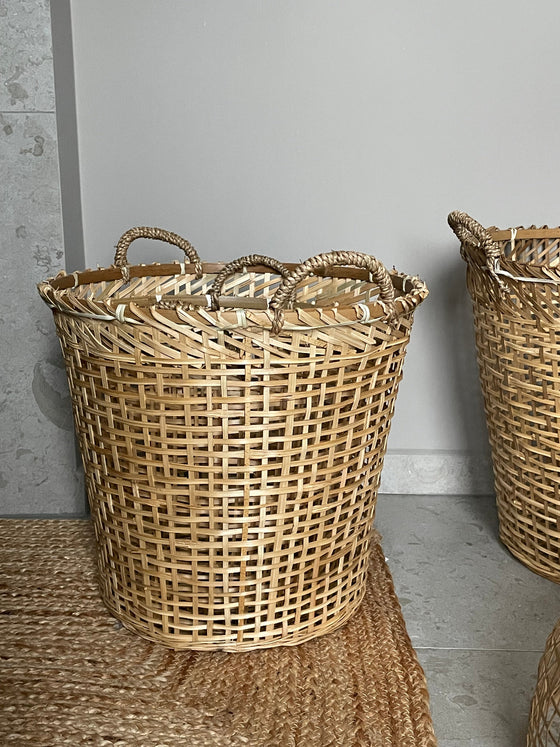 Basket 'Market' Bamboo (M)