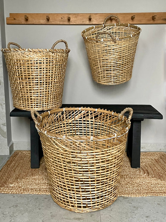 Basket 'Market' Bamboo (L)