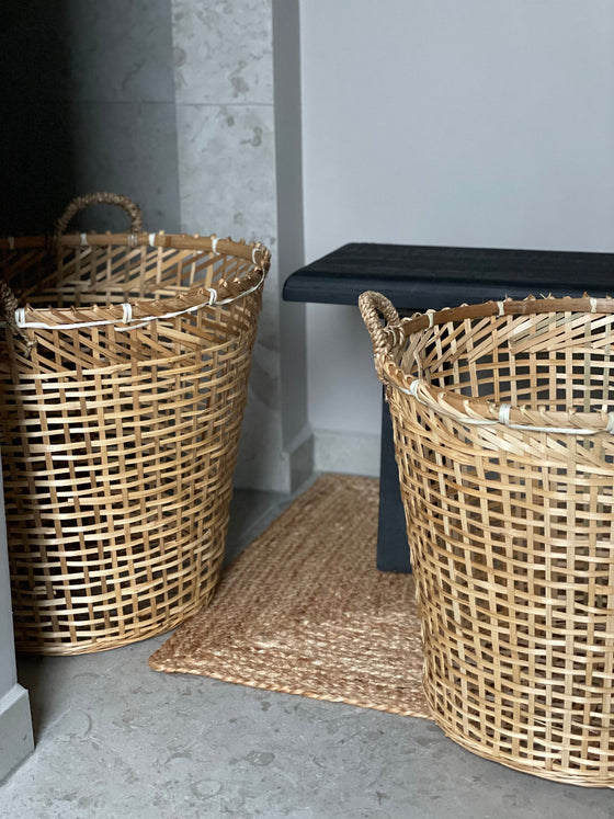 Basket 'Market' Bamboo (L)