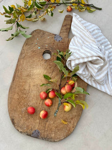  Tea towel linen 'Beige Stripe'