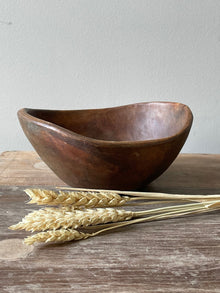 Wooden bowl 'No 16' vintage