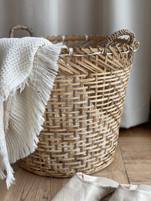  Basket 'Market' Bamboo (L)