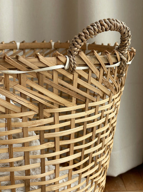 Basket 'Market' Bamboo (L)