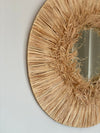 Mirror 'Nido' Raffia