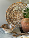 Moroccan platter 'Safi' Sand 40cm