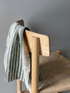 Tea towel linen 'Green Stripe'