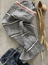 Tea towel linen 'French Stripe'