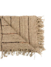 Blanket 'Gee' beige stripe