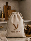 Linen Bread Bag – Knäcke Brown