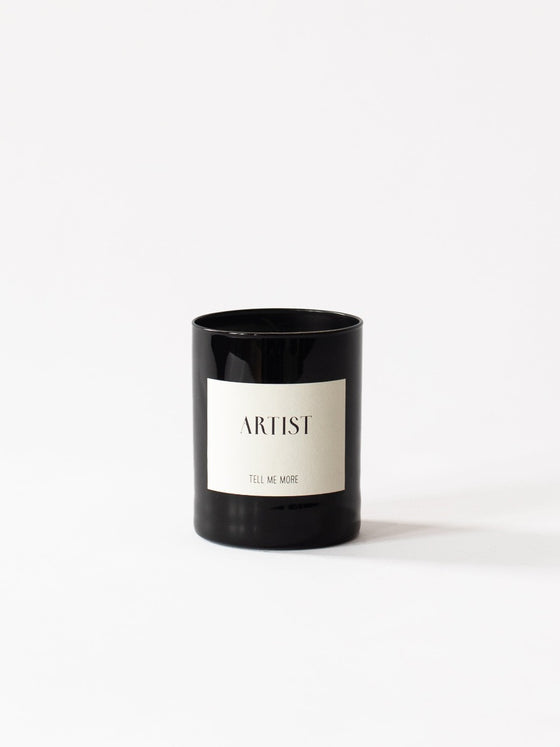 Scented candle 'Artist'