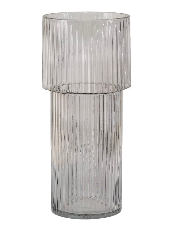 Glass vase 'Stripe' Large