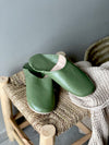 Babouche slippers 'Olive'