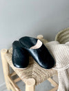 Babouche Slippers 'Black'