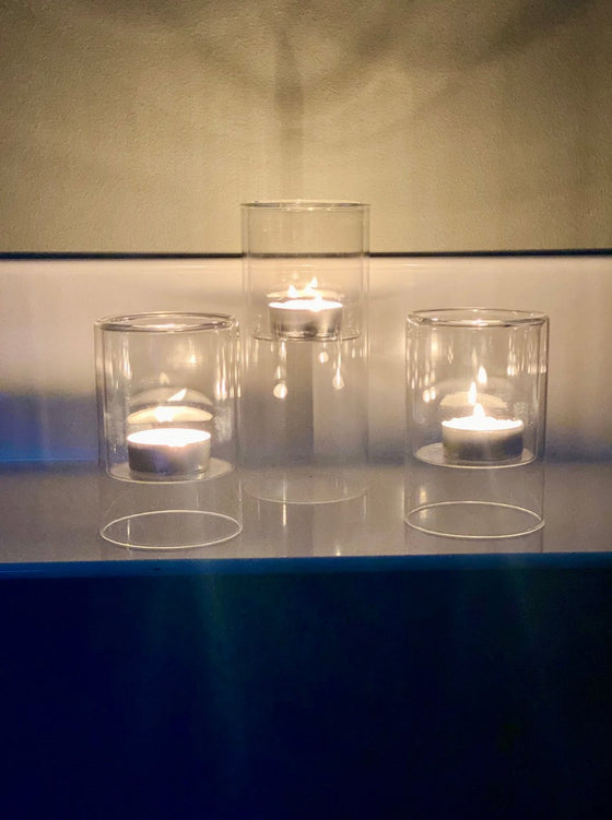 Votive holder 'Lucy' Clear (S)