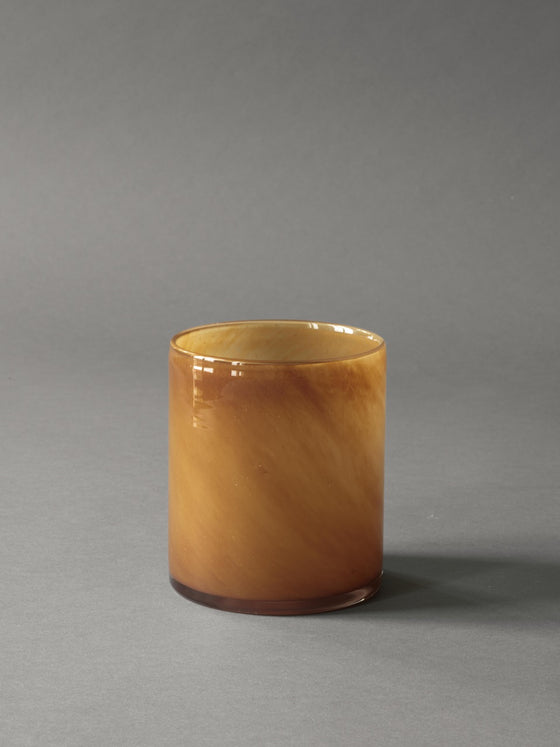 Votive holder 'Lyric' Brown (M)