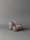 Votive holder 'Lyric' Purple Gray (S)